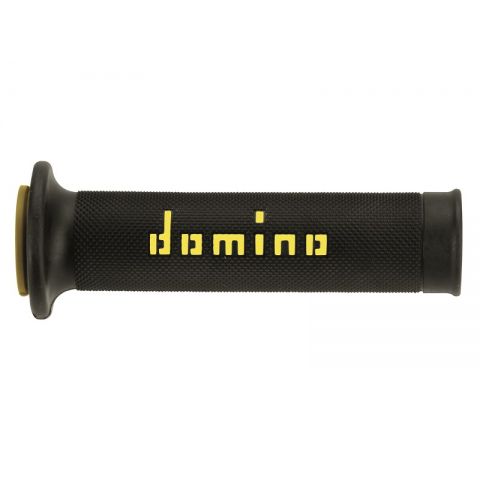 Domino A010 Puños de carretera 120mm Negro Amarillo