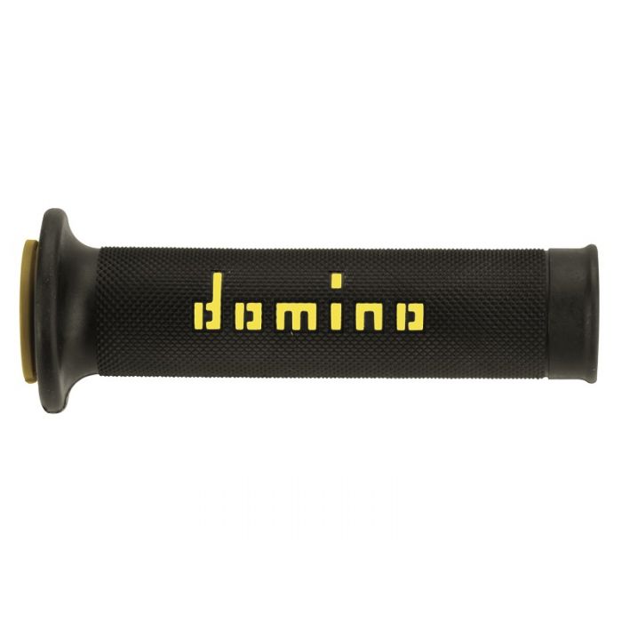 Manopole Domino A010 Stradali 120mm Nero Giallo