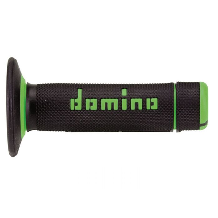 Manopole Domino A020 Off Road 118mm Nero Verde