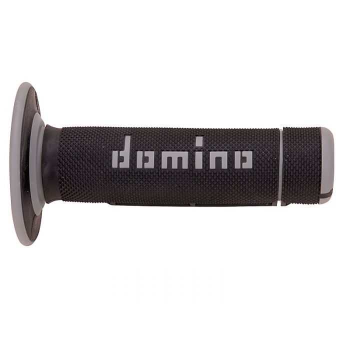 Manopole Domino A020 Off Road 118mm Nero Grigio