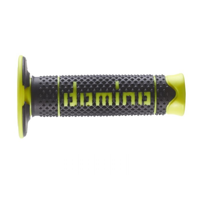 Manopole Domino Off-road A260 Nero Giallo Fluo