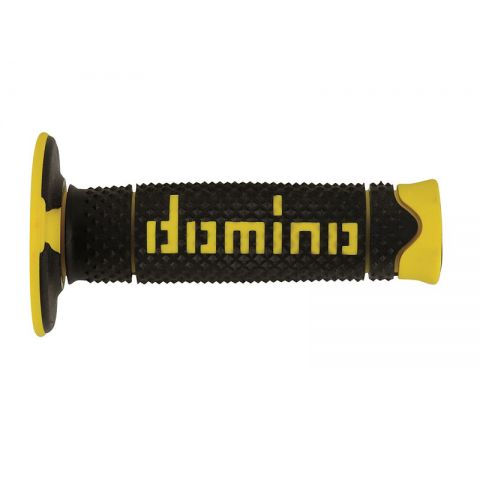 Puños Domino Off-road A260 Negro Amarillo