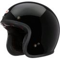 Casco Jet Bell Custom 500 Solid Gloss Black