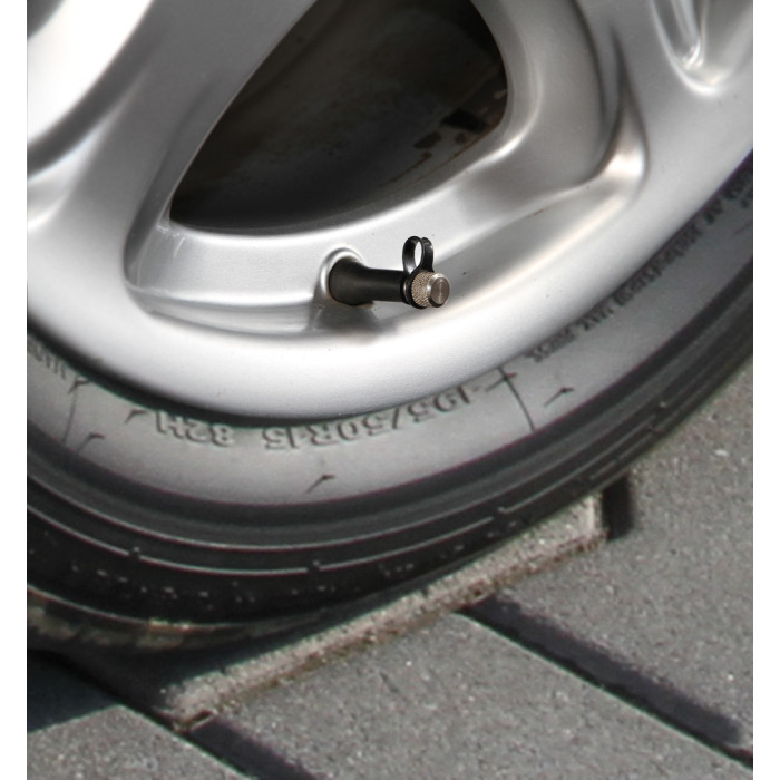 Kit 4 Coprivalvola Alluminio Con Collare Safety Lampa 02507