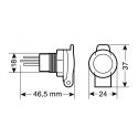 Presa Di Corrente 12/24v Tipo Tedesco Lampa 39033