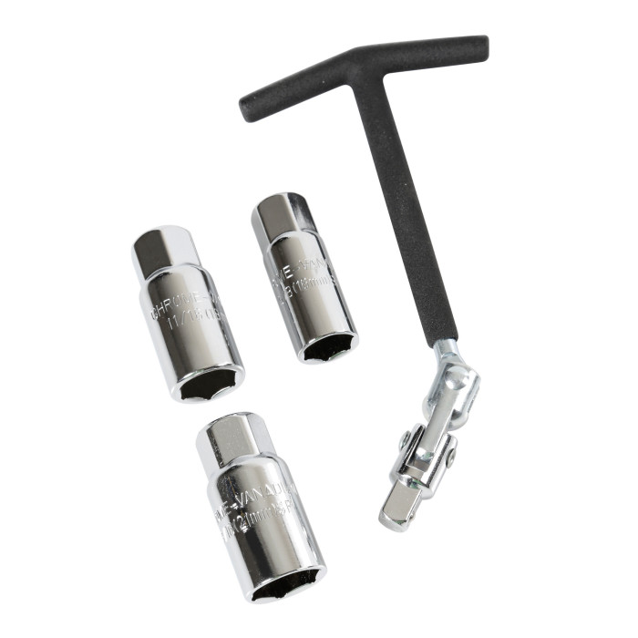 Chiave Svitacandele 16+21+18 Mm Con Manico Rivestito Lampa 65882