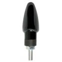 Coppia Frecce Nere Mod. Arrow Led Vetro Arancio Lampa 90091