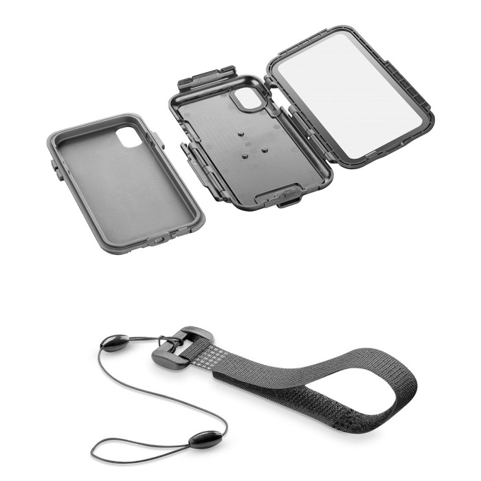 Interphone Icase  Custodia E Staffa Iphone Xs Max