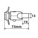 Fissaggio A Vite M8 Per Opti-case Lampa 90436