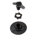 Supporto Snodato Con Attacco Adesivo Per Opti-case Lampa 90456