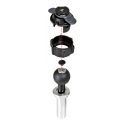 Fissaggio A Canotto Di Sterzo Da 17-20,50mm Per Opti-case Lampa 90458
