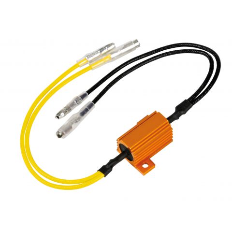 Coppia Resistenze Alluminio 6ohm 25w C/connettori Rapidi Lampa 90469