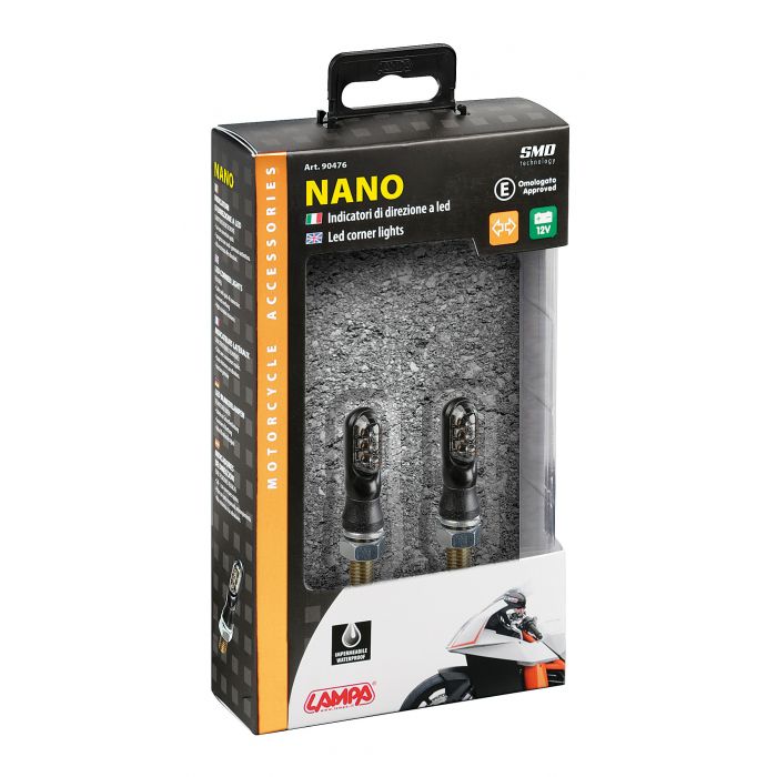 Coppia Frecce A Led Nano Nere Lampa 90476