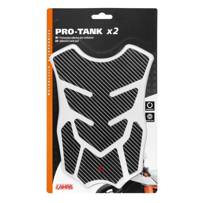 Protezione Adesivo Serbatoio Pro Tank X2 Carbon Look Lampa 90510