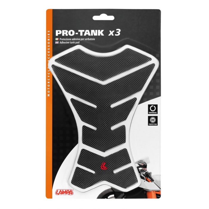 Protezione Adesivo Serbatoio Pro Tank X3 Carbon Look Lampa 90512