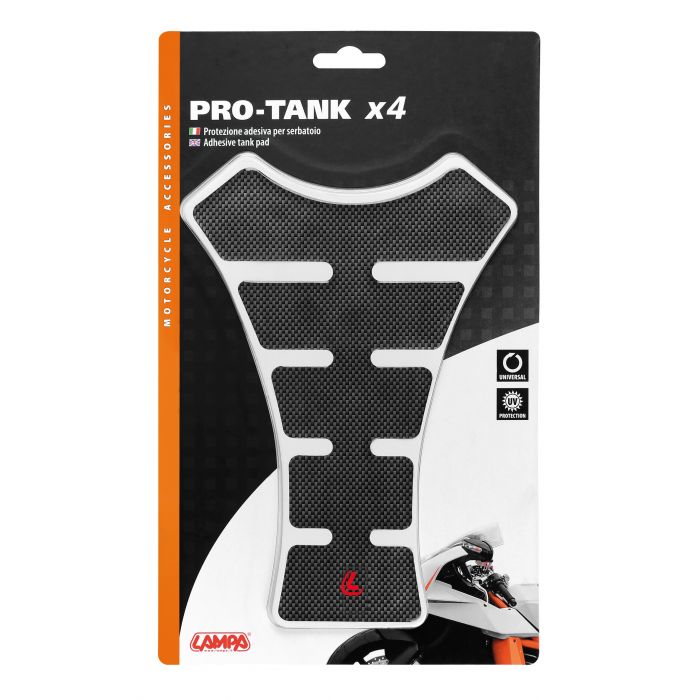 Protezione Adesivo Serbatoio Pro Tank X4 Carbon Look Lampa 90514