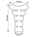 Protezione Adesivo Serbatoio Pro Tank X4 Carbon Look Lampa 90514