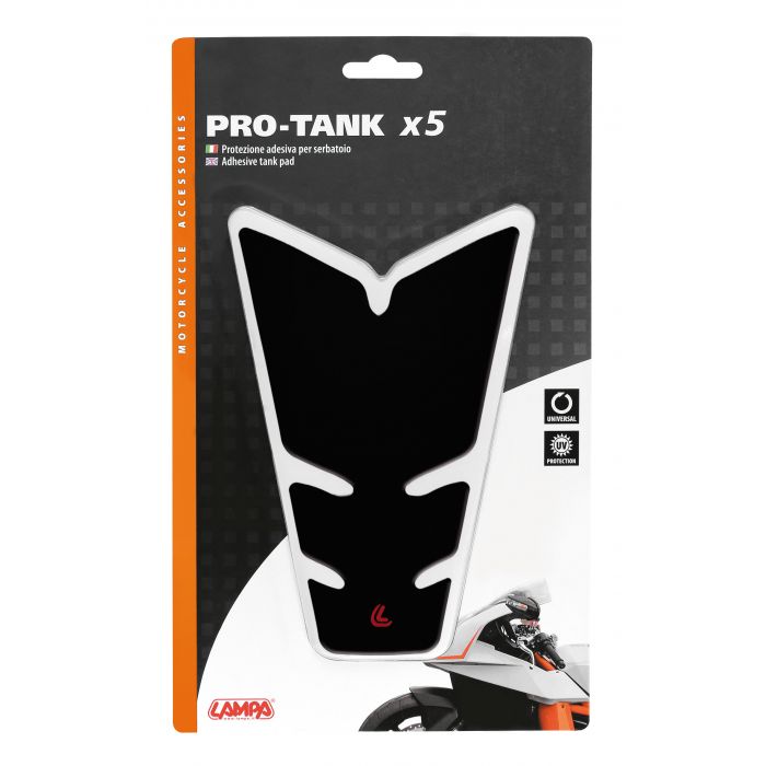 Protezione Adesivo Serbatoio Pro Tank X5 Black Lampa 90517