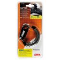 Lucchetto Antifurto Raptor Con Cavo A Spirale Lampa 90595