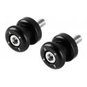 Coppia Supporti Cavalletto Neri M8 X 1,25 Lampa 90646