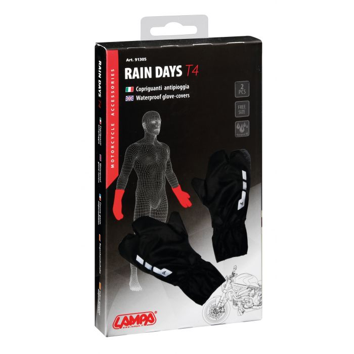 Copriguanti Rain Dreams 4 C/presa A 3 Dita Tg.unica Lampa 91305