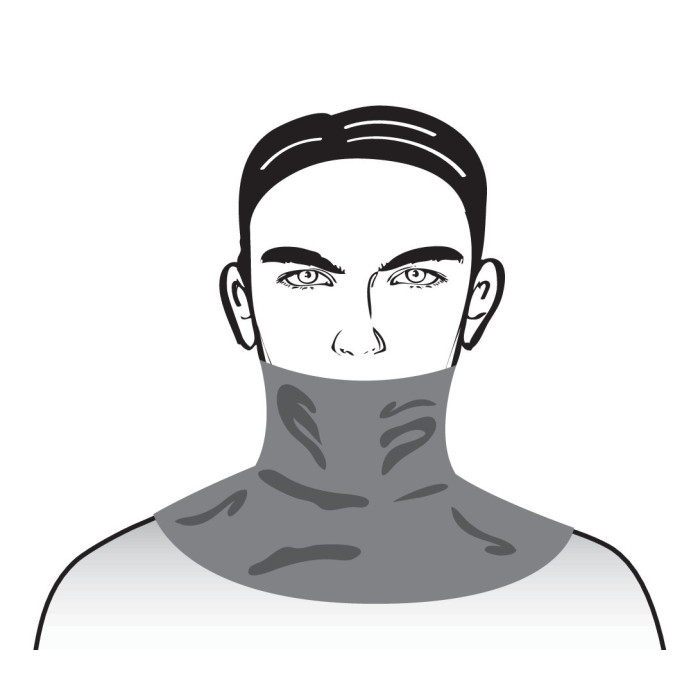 Salvacollo/goletta Nek Chest Wind Protector,tg.unica Lampa 91309