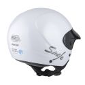 Casco Bambino Nzi Single Junior Omolg. Moto E Sci Bianco