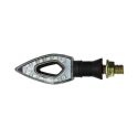 Freccette Sifam Universali Sequenziali A Led Nere/vetro Ce Cod. Cli7059