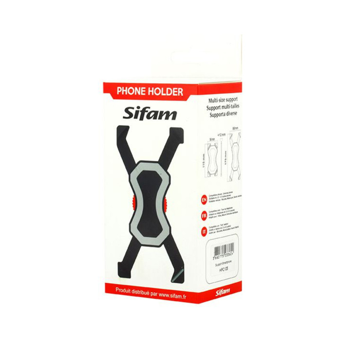 Porta Smartphone Sifam Universale Per Manubri Tubolari Cod. Hpc105