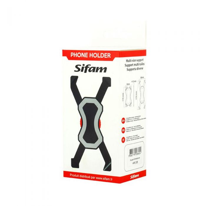 Porta Smartphone Sifam Universale Per Manubri Tubolari Cod. Hpc105