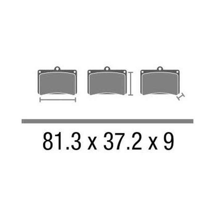 Set Pasticche Brembo 07064xs Sint. Scooter E Maxi Scooter Nd