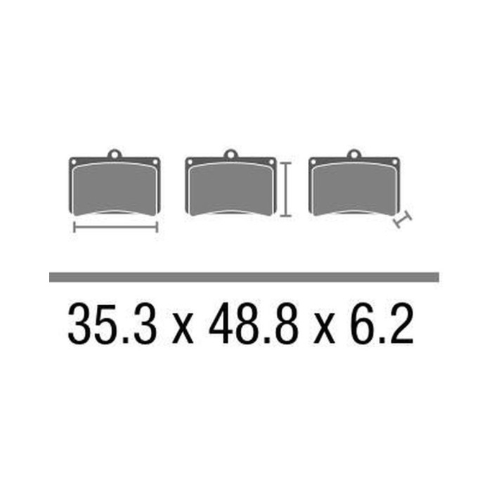 Set Pasticche Brembo 07067 Scooter Cc