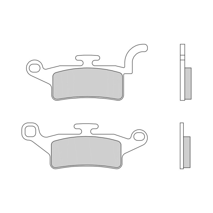 Set Pastiglie Brembo Genuine Scooter 07093