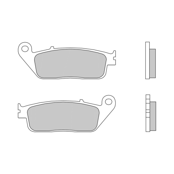 Set Pasticche Brembo 07096 Scooter Cc