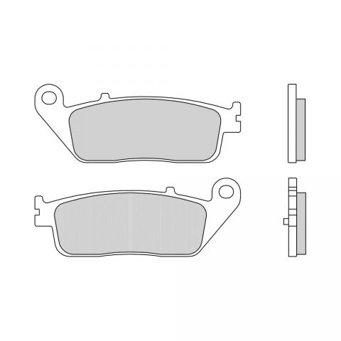 Set Pastiglie Brembo Organica Scooter 07098cc