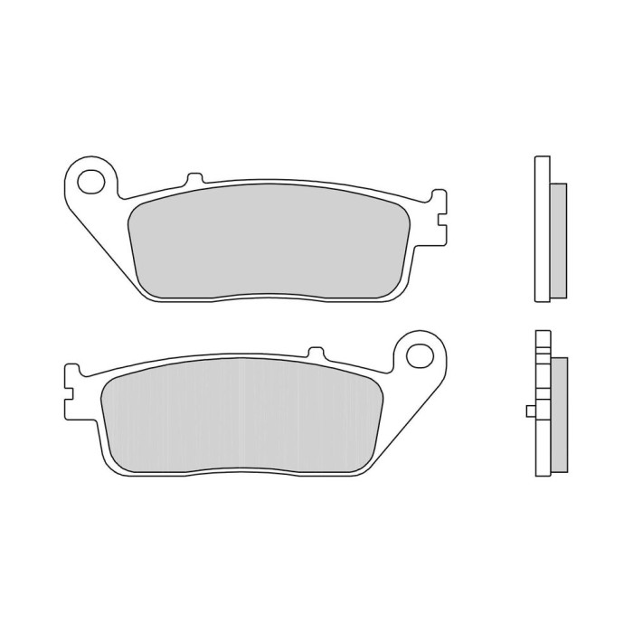 Set Pastiglie Brembo Organica Scooter 07098cc