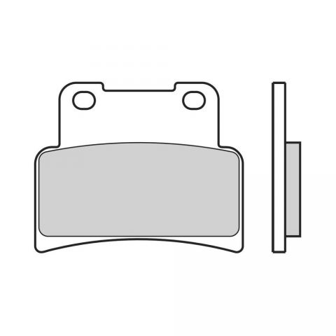 Set Pastiglie Brembo Organica Scooter 07100cc