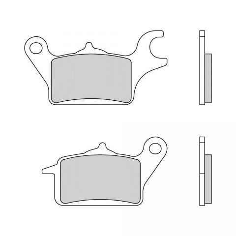 Set Pastiglie Brembo Organica Scooter 07102cc