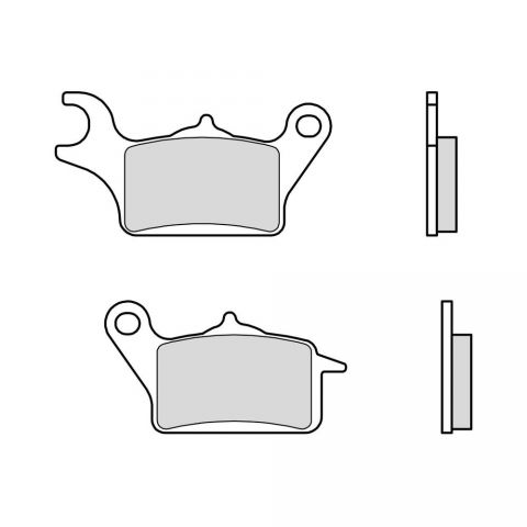Set Pastiglie Brembo Organica Scooter 07111cc