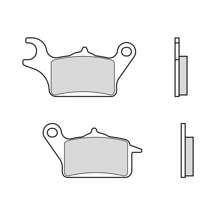 Set Pastiglie Brembo Organica Scooter 07111cc