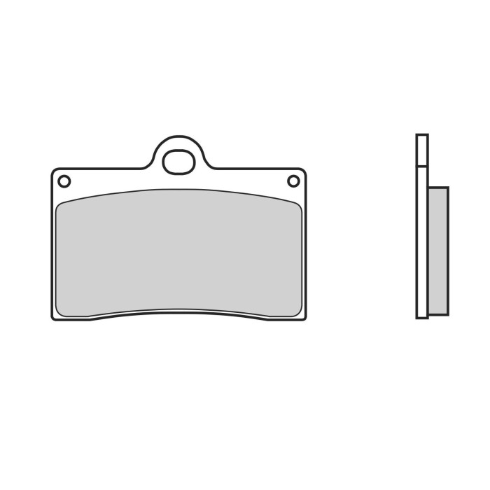 Set Pasticche Brembo 07bb15rc Carbon Ceramico Racing Nd