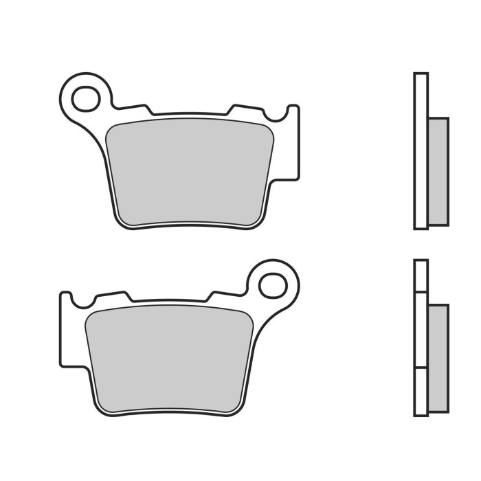 Set Pasticche Brembo 07bb275a Genuine Parts Sint. Nd