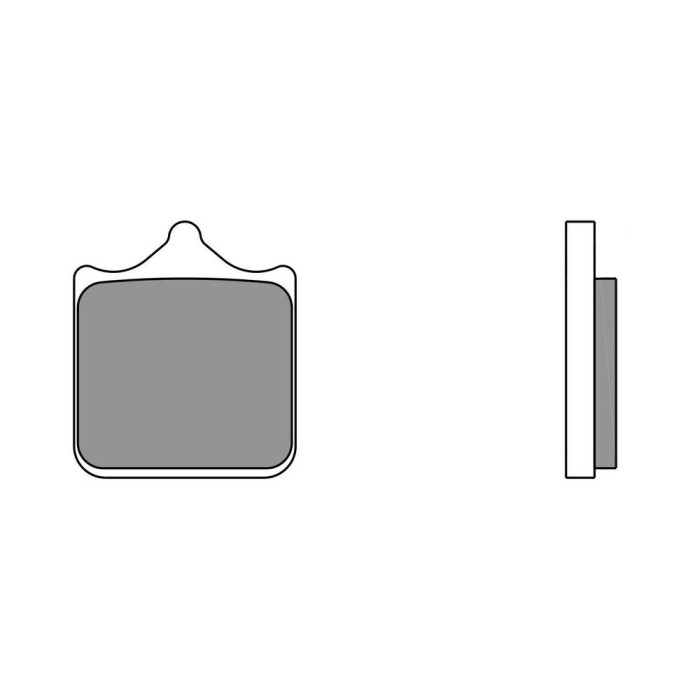 Set Pasticche Brembo 07bb33rc Carbon Ceramico Racing Nd