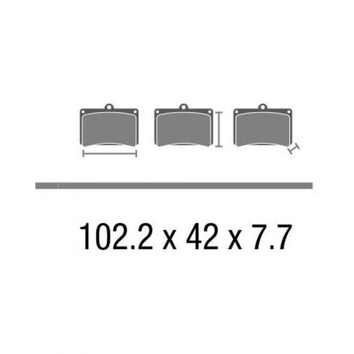 Set Pastiglie Brembo Sint. Stradale 07bb37la