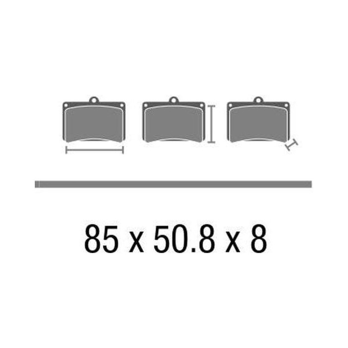 Set Pastiglie Brembo Sint. Racing 07bb38rc