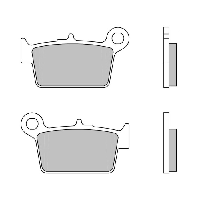 Set Pasticche Brembo 07gr05cc Carbon Ceramico Road Nd