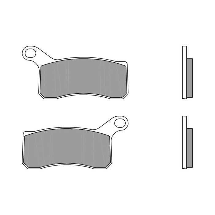 Set Pastiglie Brembo Sint. Off-road Racing 07gr07sx