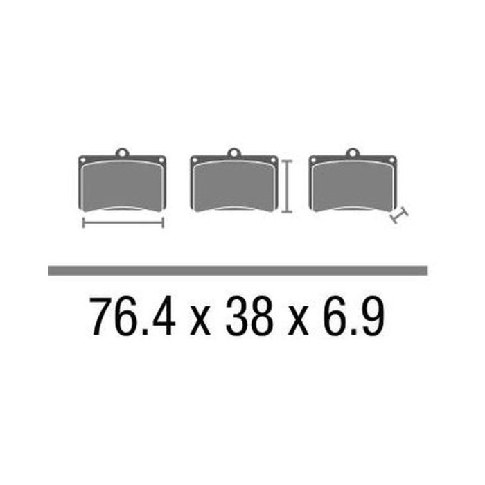 Set Pastiglie Brembo Sint. Off-road Racing 07gr07sx