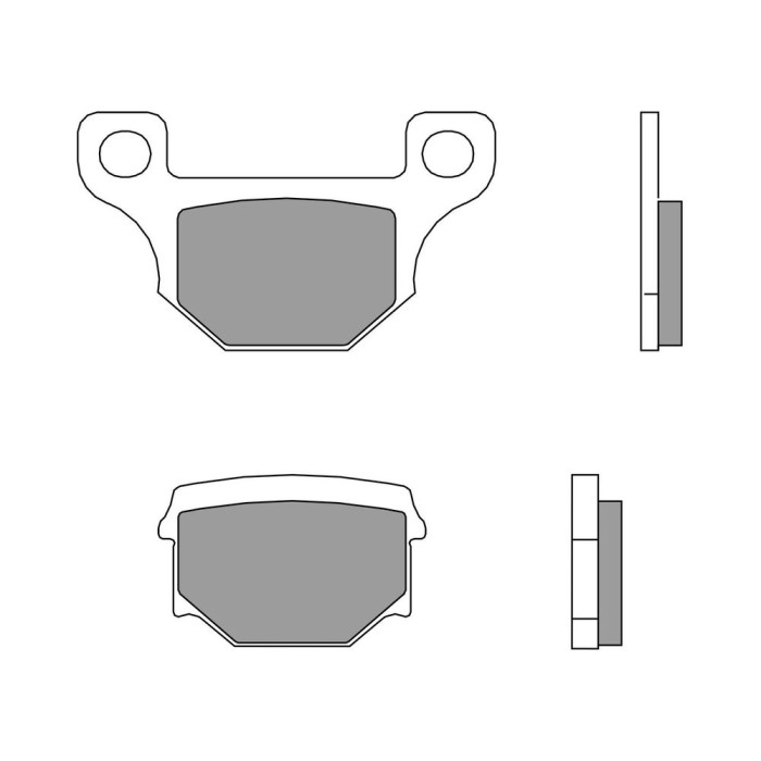 Set Pasticche Brembo 07gr09cc Carbon Ceramico Road Nd