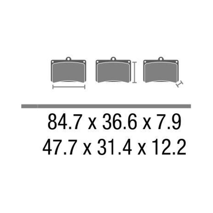 Set Pasticche Brembo 07gr11cc Carbon Ceramico Road Nd